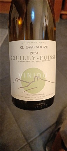 Burgundsko Pouilly-fuissé G. Saumaize 2024