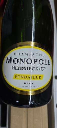 Champagne Heidsieck & Co Monopole Fondateur Non Millésimé