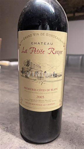 Bordeaux Not Specified Château La Petite Roque 2005