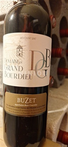 South West Buzet Domaine Grand Bourdieu 2017