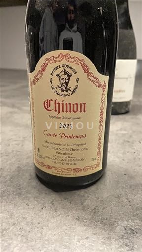 Valle del Loira Chinon Domaine L'Épine Touche Printemps 2023