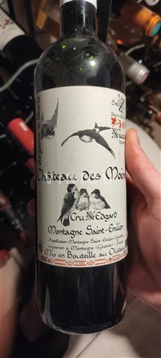 Burdeos Montagne-Saint-Émilion Château S Moines Cru Négard 2016