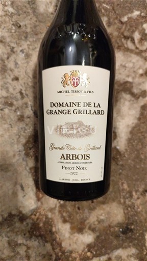 Jura Arbois Domaine La Grange Grillard Grande Côte de Gaillard 2022