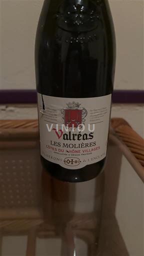 Údolí Rhôny Côtes-du-Rhône-villages Valréas Les Molières 2018