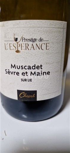 Loire-dalen Muscadet-Sèvre-et-Maine Prestige de l'Espérance Cheval Ikke årgangsbestemt