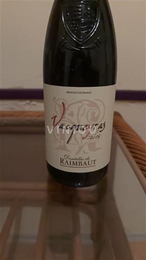 Rhône-dalen Vacqueyras Dentelles de Raimbaut 2018