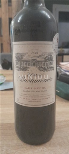 Bordeaux Haut-Médoc Château Bustamante 2013
