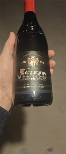 Valle del Rodano Vacqueyras Clément Daniel Prestige 2025