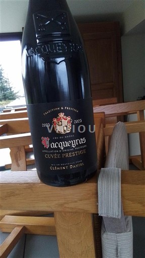 Вина Rouge sec Cuvée Prestige Clément Daniel 2025 Francuska Рона долина Vacqueyras AOC