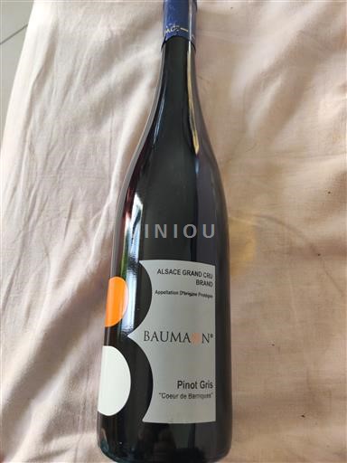 Alsace Alsace Grand Cru Grand Cru Domaine Baumann-Zirgel Cœur de Barriques 2014