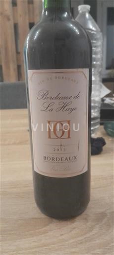 Bordeaux Bordeaux de La Haye 2015