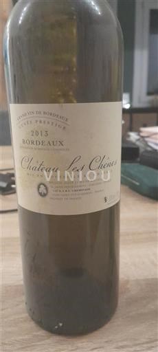 Bordeaux Château Les Chênes 2013