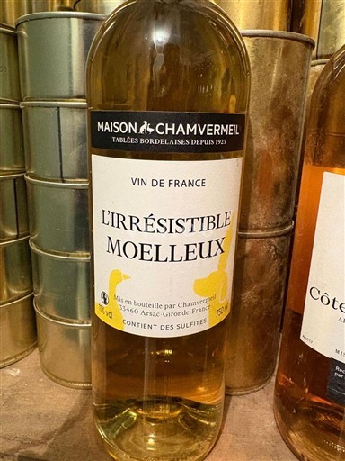 Bordeaux Maison Chamvermeil L'IRRÉSISTIBLE MOELLEUX Non-Vintage