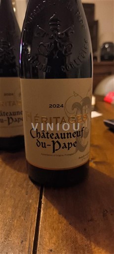 Rhône Valley Châteauneuf-du-Pape Héritages 2024