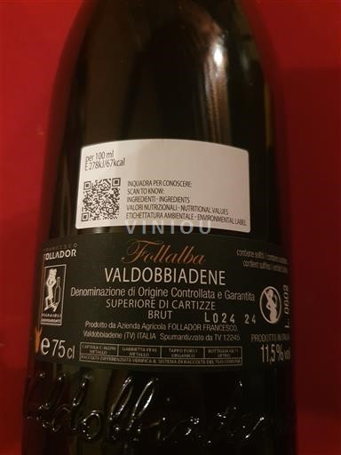 Veneto Conegliano-Valdobbiadene Follador Cartize superiore 2022