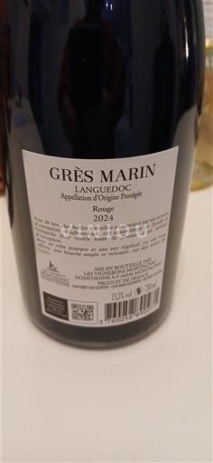 Languedoc Les Vignerons du Sommiérois Grès Marin 2024
