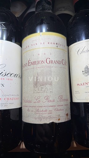 Bordeaux Saint-Émilion Grand Cru Grand Cru Château La Fleur Bonnes 1992