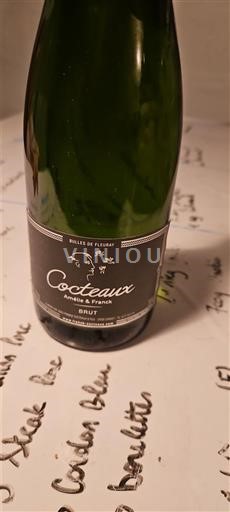 Loire Valley Crémant de Loire Bulles de Fleury Cocteaux Non-Vintage