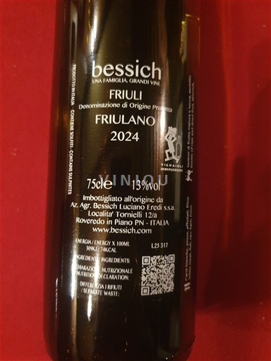 Frioul-Vénétie-Julienne Venezia Giulia Bessich Friulano 2021