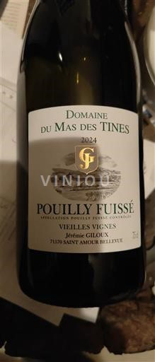 Borgoña Pouilly-fuissé Domaine Mas des Tines Vieilles Vignes 2024