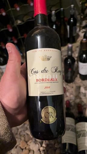 Bordeaux Clos du Roy 2018