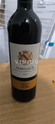 Bordeaux Margaux Prestige de Margaux Prestige 2021