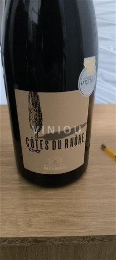 Rhônen laakso Côtes-du-rhône La Présidente 2022