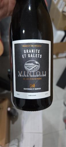 Rhônen laakso Crozes-Hermitage Dauvergne et Ranvier Granite et Galets 2022