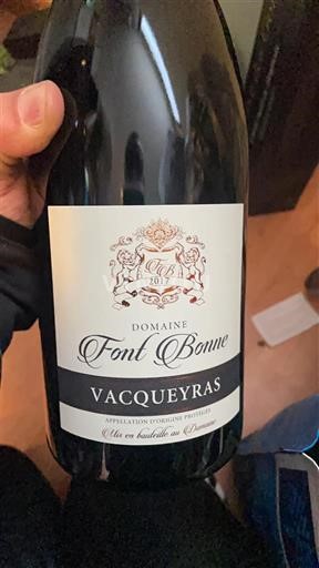 Rona dolina Vacqueyras Domaine Font Bonne 2017