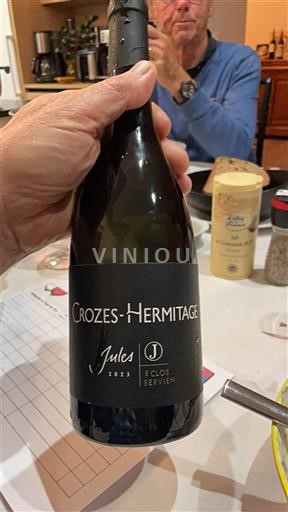 Valle del Ródano Crozes-Hermitage Clos Servien Jules 2021
