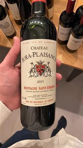 Bordeaux Montagne-saint-émilion Château Jura-Plaisance 2015