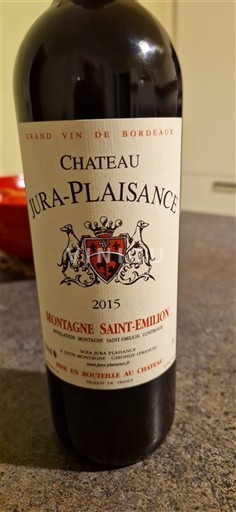 Бордо Монтань-Сент-Емільйон Château Jura-Plaisance 2015