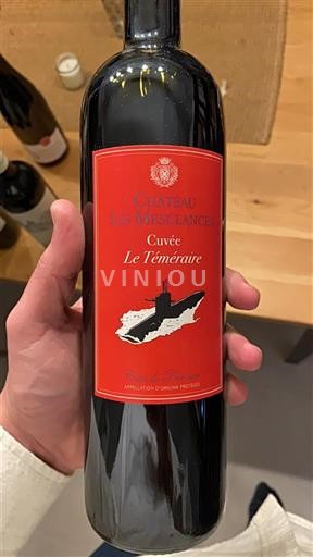 Burdeos Bordeaux Château Les Missilac Le Téméraire Sin añada