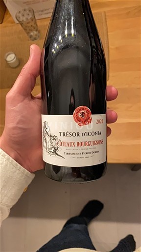 Bourgogne Bourgognebackar Trésor d'Iconia Terrasse des Pierres Dorées 2020