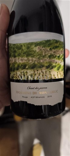 Languedoc Minervois Domaine Monahuc Chant des pierres 2018