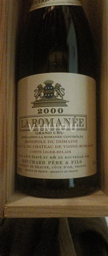 Bourgogne Ikke specificeret Grand Cru Château Vosne-Romanée Comte Liger-Belair La Romanée 2000