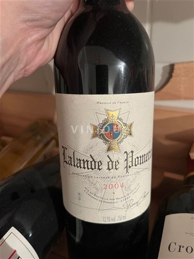 Bordeaux Lalande-de-Pomerol Maison Ginestet 2004