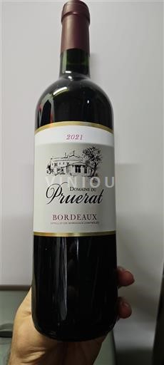 Bordeaux Vignobles Fermis Domaine du Pruerat 2021