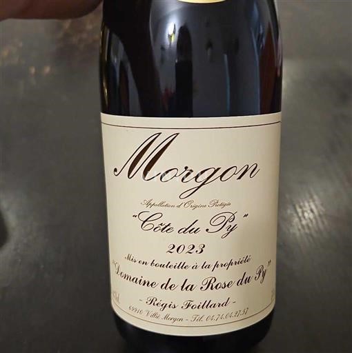 Beaujolais Morgon Domaine La Rose du Py Côte du Py 2023