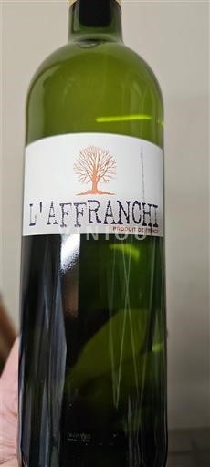 Rượu vang Blanc sec L'Affranchi JMVB Non millésimé Pháp Bordeaux Vin de France
