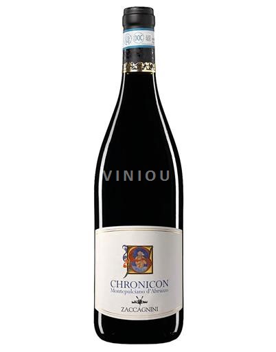 Abruzzo Wines Montepulciano d'Abruzzo Zaccagnini Chronicon 2016