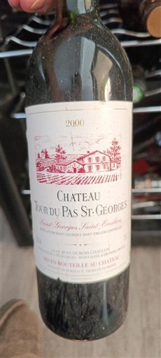 Bordeaux Saint-Georges-Saint-Émilion Château Tour du Pas St-Georges 2000