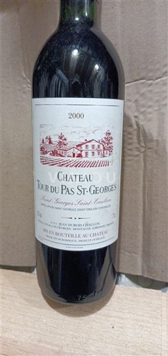 Bordeaux Saint-Georges-Saint-Émilion Château Tour du Pas St-Georges 2000