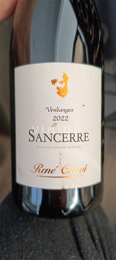 Valle del Loira Sancerre René Curot Vendanges 2022