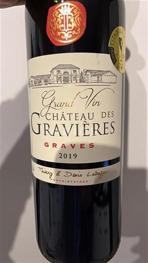 Burdeos Graves Château S Gravières 2019