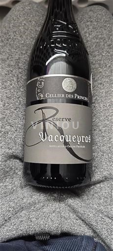 Údolí Rhôny Vacqueyras Cellier des Princes Réserve 2024