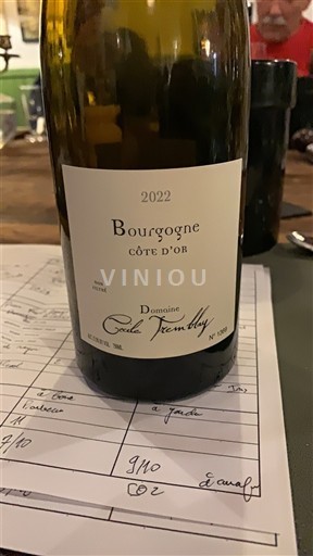 Bourgondië Bourgogne Côte d'Or Domaine Cécile Tremblay 2022