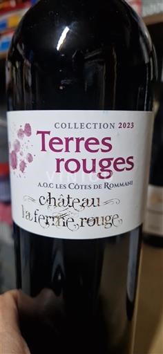 Southwest Not Specified Château La ferme rouge Terres rouges 2023