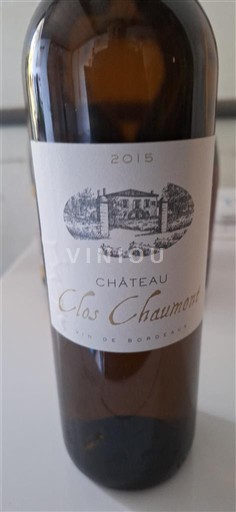 Bordeaux Côtes-de-Bordeaux Château Clos Chaumont 2015
