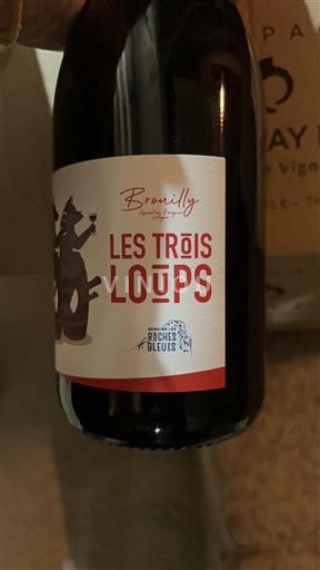 Beaujolais Brouilly Domaine Les Roches Bleues Les Trois Loups Senza annata